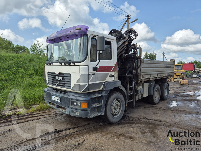 MAN 33.414 DFC - Tipper, Crane truck: picture 1 MAN 33.414 DFC - Tipper, Crane truck: picture 1