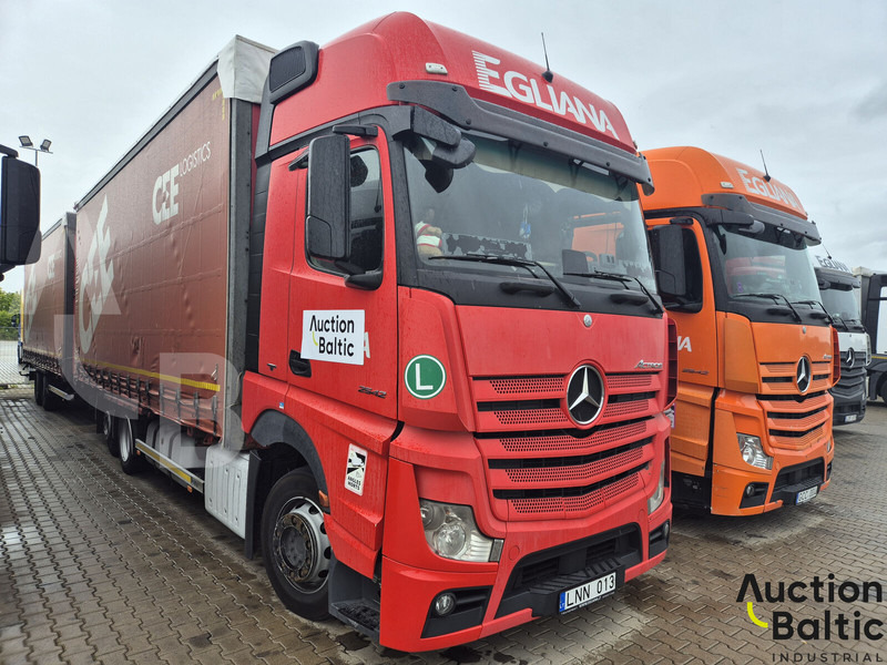 Mercedes-Benz Actros 2542 L - Curtain side truck: picture 2 Mercedes-Benz Actros 2542 L - Curtain side truck: picture 2