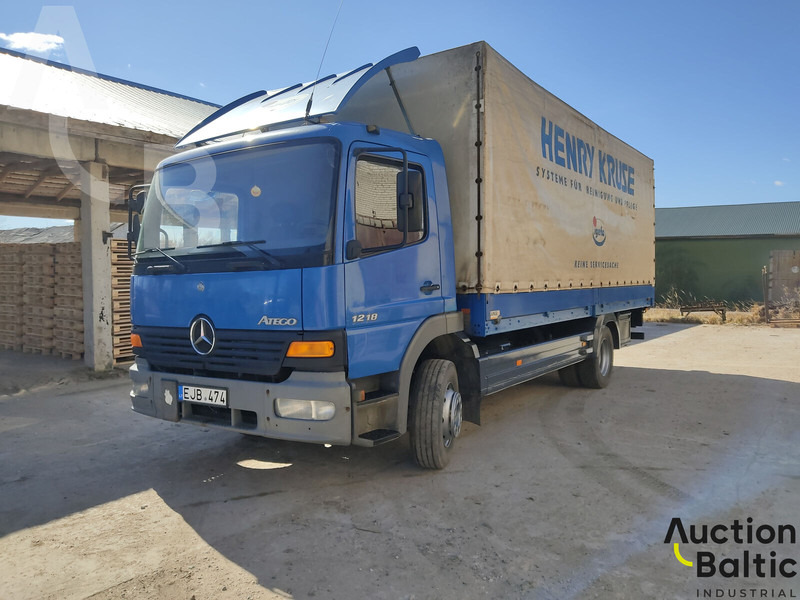 Mercedes-Benz Atego 1218 - Curtain side truck: picture 2 Mercedes-Benz Atego 1218 - Curtain side truck: picture 2