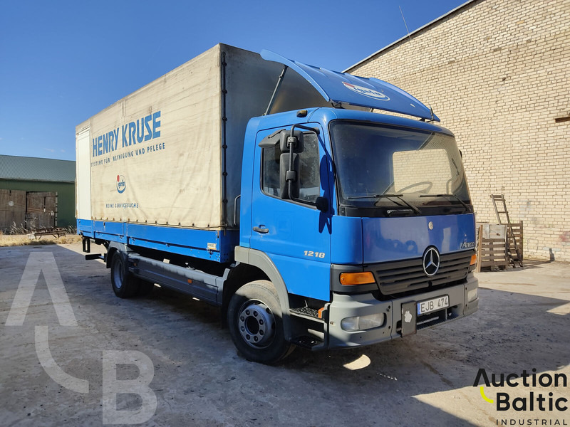 Mercedes-Benz Atego 1218 - Curtain side truck: picture 1 Mercedes-Benz Atego 1218 - Curtain side truck: picture 1