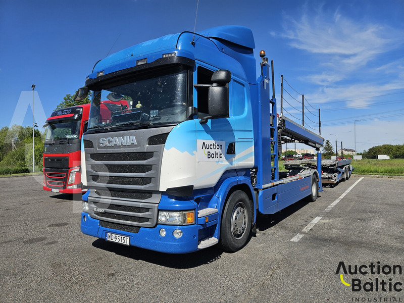 Scania R 450 - Autotransporter truck: picture 1 Scania R 450 - Autotransporter truck: picture 1