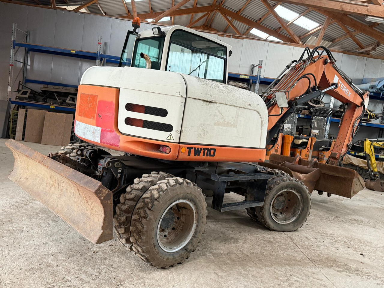 Terex TW 110 Mobil-Excavator - Wheel excavator: picture 4 Terex TW 110 Mobil-Excavator - Wheel excavator: picture 4