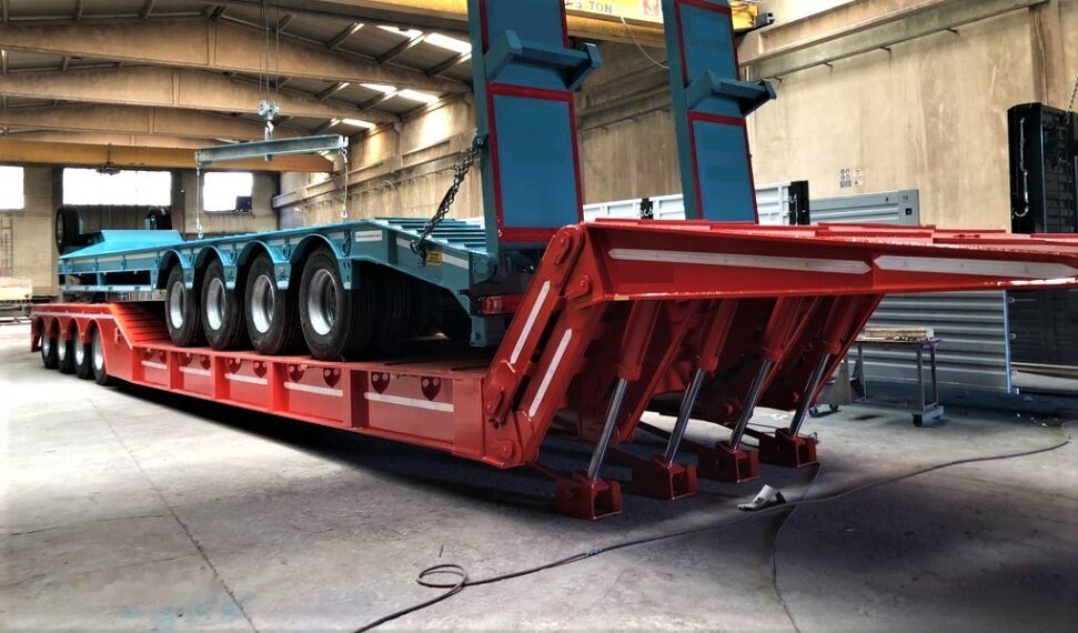 AME 100 Ton, Front Loading 4 Axle Lowbed Semi Trailer - Low loader semi-trailer: picture 4 AME 100 Ton, Front Loading 4 Axle Lowbed Semi Trailer - Low loader semi-trailer: picture 4
