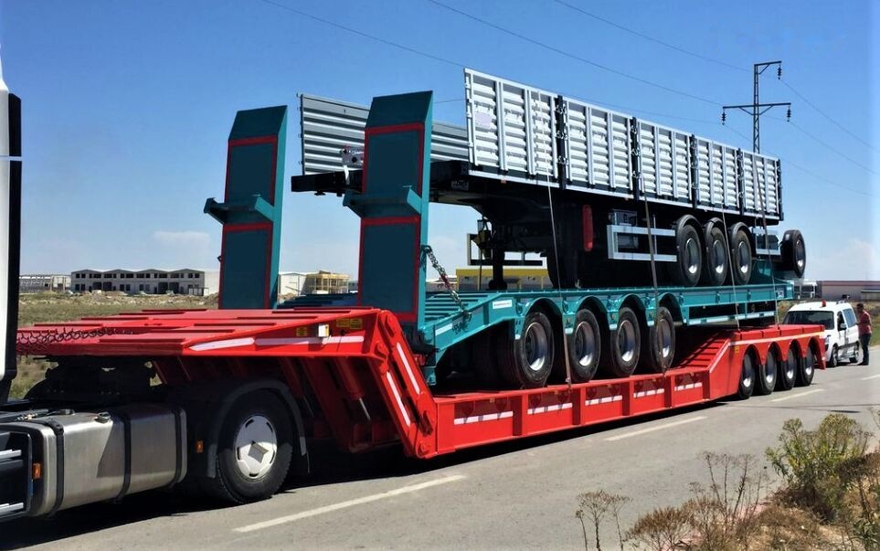 AME 100 Ton, Front Loading 4 Axle Lowbed Semi Trailer - Low loader semi-trailer: picture 5 AME 100 Ton, Front Loading 4 Axle Lowbed Semi Trailer - Low loader semi-trailer: picture 5