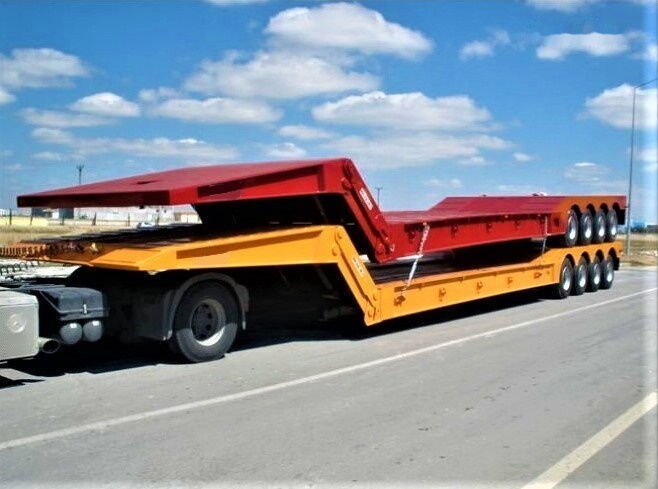 AME 120 Ton 4 Axle Front Loading Lowbed Semi-Trailer - Low loader semi-trailer: picture 1 AME 120 Ton 4 Axle Front Loading Lowbed Semi-Trailer - Low loader semi-trailer: picture 1
