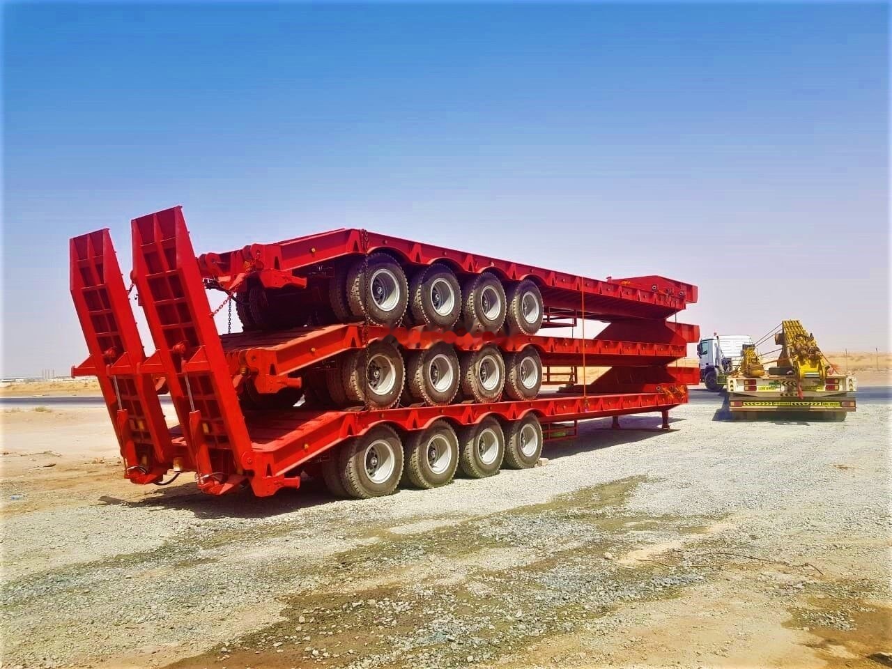 AME 80 Ton Lowbed from Manufacturer Company - Low loader semi-trailer: picture 5 AME 80 Ton Lowbed from Manufacturer Company - Low loader semi-trailer: picture 5