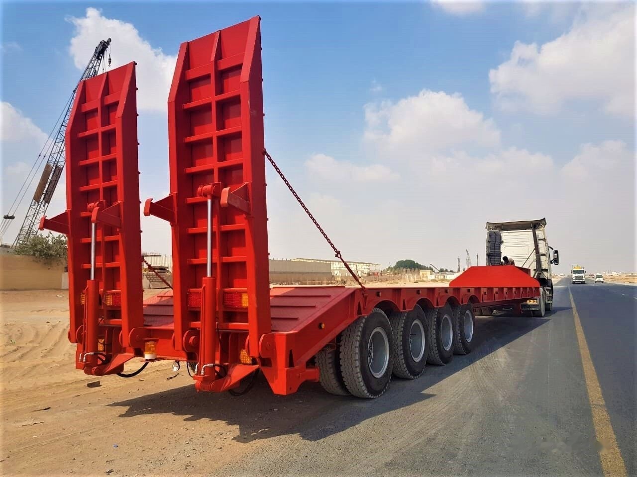 AME 80 Ton Lowbed from Manufacturer Company - Low loader semi-trailer: picture 4 AME 80 Ton Lowbed from Manufacturer Company - Low loader semi-trailer: picture 4