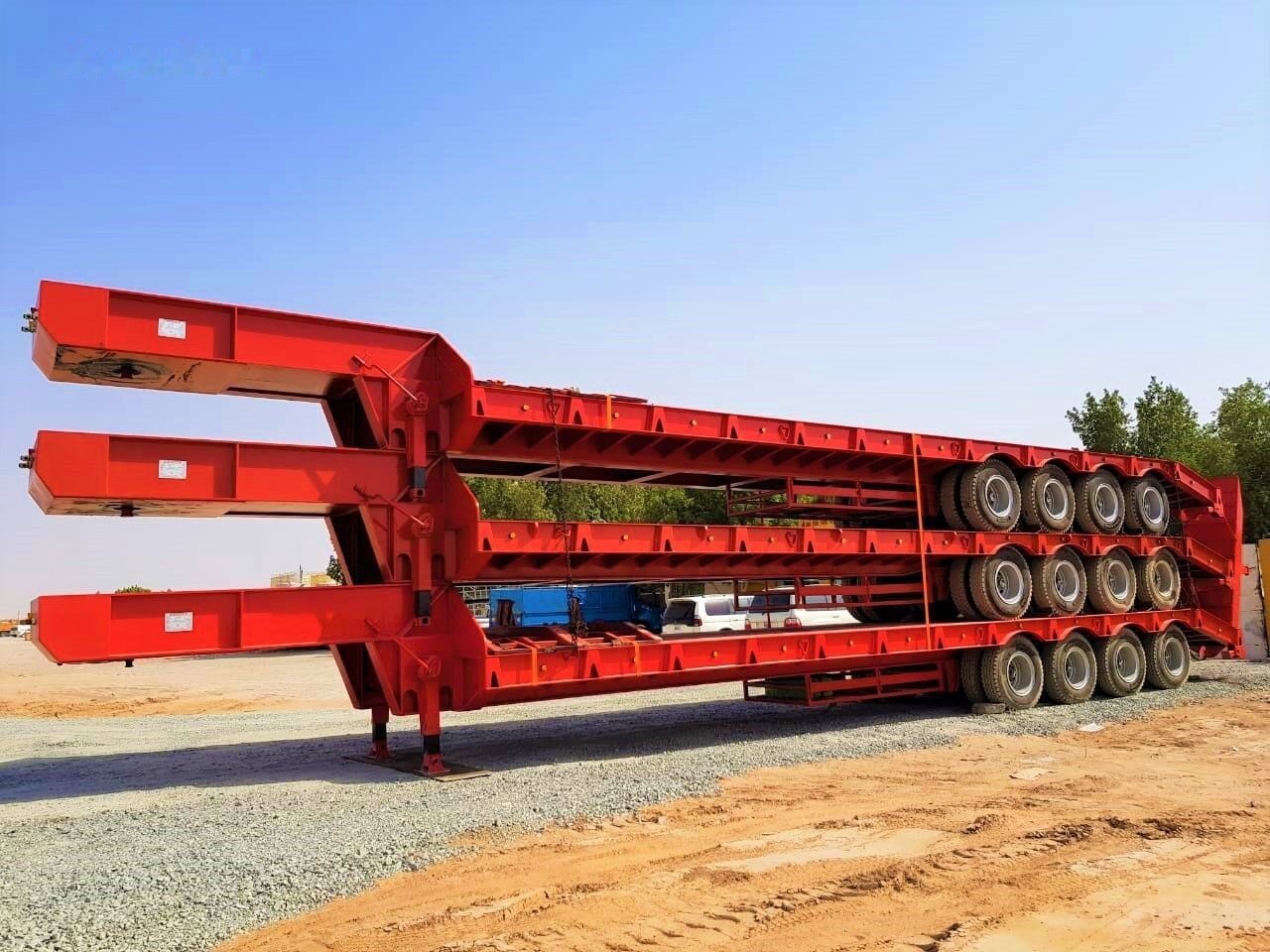 AME 80 Ton Lowbed from Manufacturer Company - Low loader semi-trailer: picture 1 AME 80 Ton Lowbed from Manufacturer Company - Low loader semi-trailer: picture 1