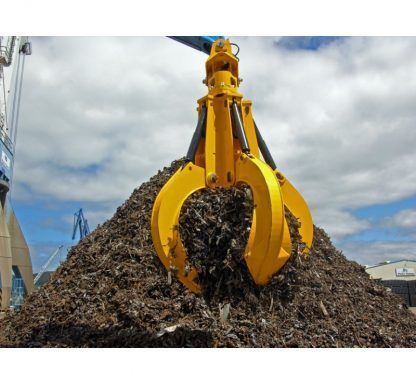 AME Hydraulic Orange Peel Grab 360° Rotating, Suitable for 18-28 Ton - Grapple for Excavator: picture 2 AME Hydraulic Orange Peel Grab 360° Rotating, Suitable for 18-28 Ton - Grapple for Excavator: picture 2