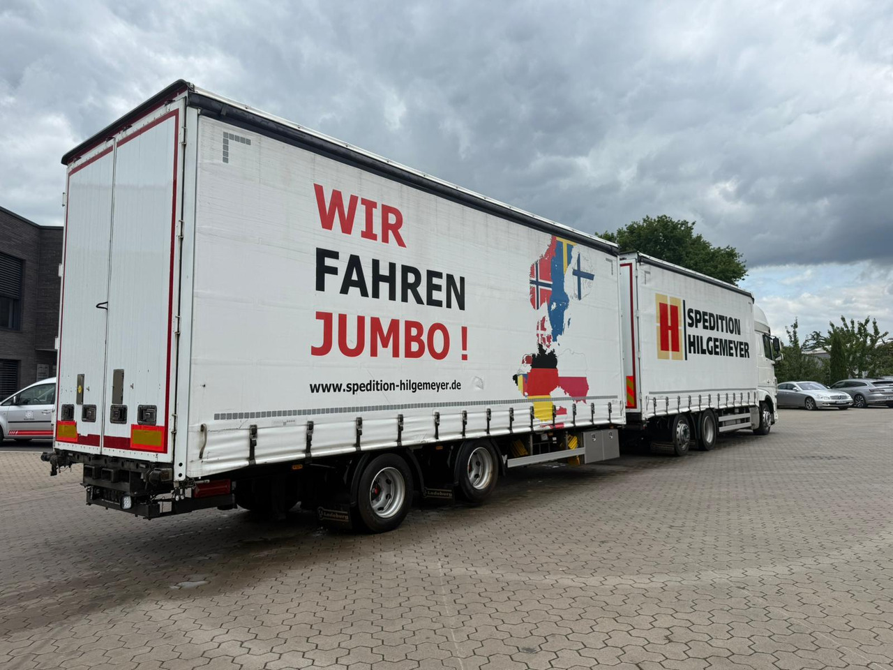 FBL Tandem Anhänger Volumen Inklusive LKW!! - Curtainsider trailer: picture 1 FBL Tandem Anhänger Volumen Inklusive LKW!! - Curtainsider trailer: picture 1