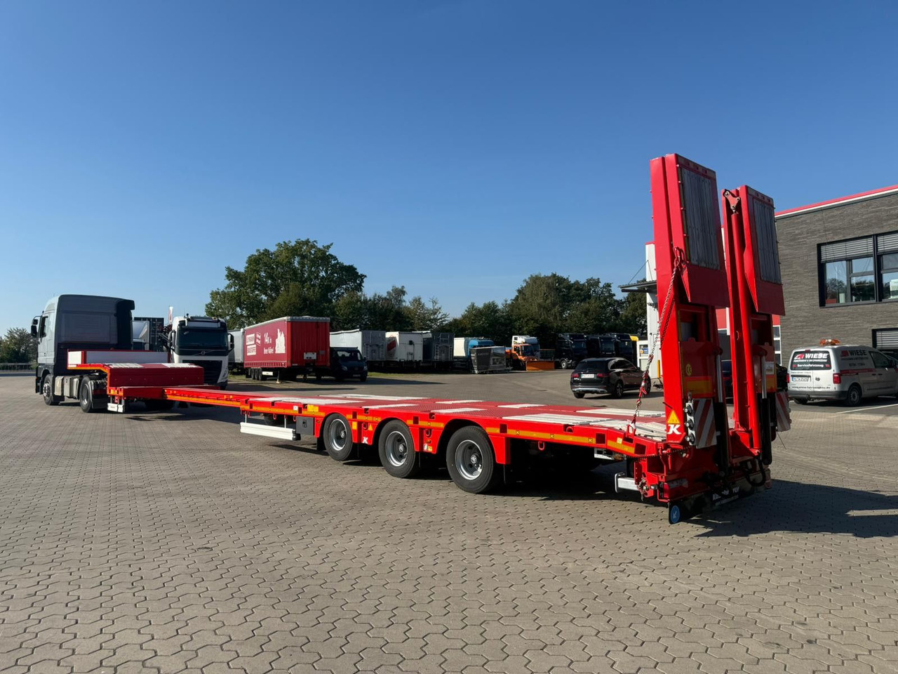 Kässbohrer K.SLA 3 / 1N-18/30  Ausziehbarer Tieflader - Low loader semi-trailer: picture 4 Kässbohrer K.SLA 3 / 1N-18/30  Ausziehbarer Tieflader - Low loader semi-trailer: picture 4