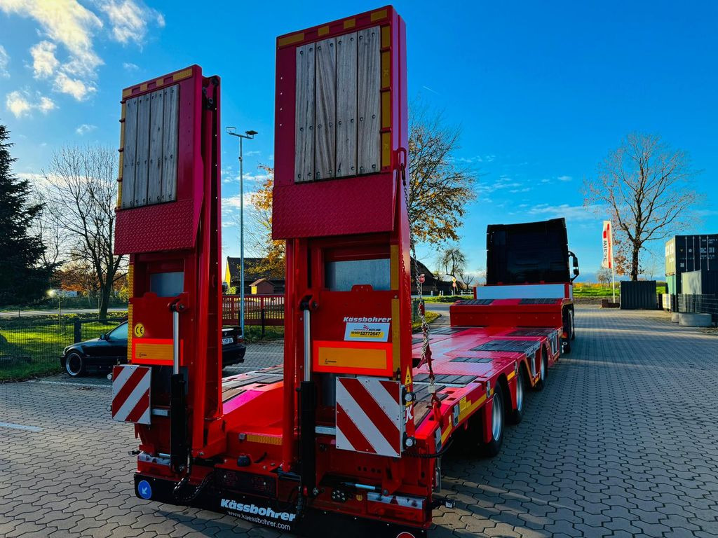 Kässbohrer SLAR3 Ausziehbares Tiefbett mit Radmulden - Low loader semi-trailer: picture 3 Kässbohrer SLAR3 Ausziehbares Tiefbett mit Radmulden - Low loader semi-trailer: picture 3