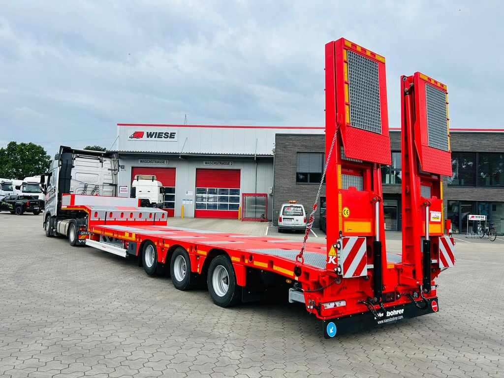 Kässbohrer SLS.HS Tieflader mit hydr. Schwanenhals - Low loader semi-trailer: picture 1 Kässbohrer SLS.HS Tieflader mit hydr. Schwanenhals - Low loader semi-trailer: picture 1
