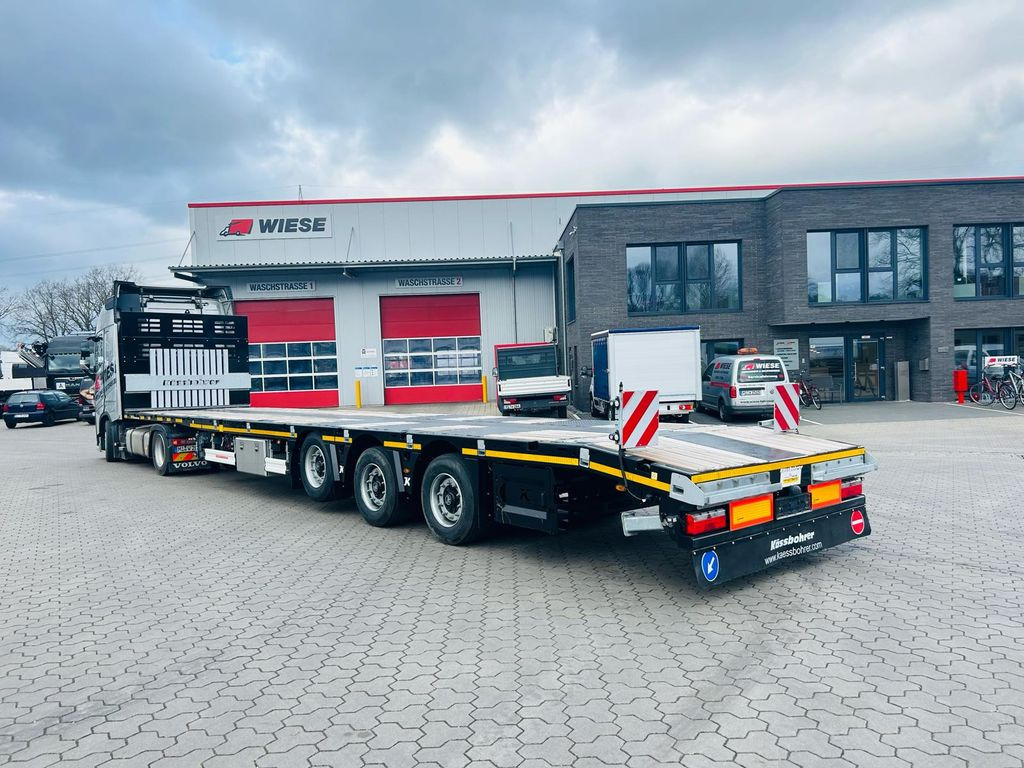Kässbohrer SPS Mega Schwerlast Plattform Lenkachse - Dropside/ Flatbed semi-trailer: picture 1 Kässbohrer SPS Mega Schwerlast Plattform Lenkachse - Dropside/ Flatbed semi-trailer: picture 1