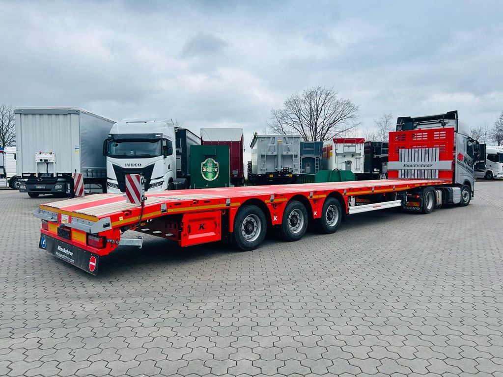 Kässbohrer SPS Mega Schwerlast Plattform Lenkachse - Dropside/ Flatbed semi-trailer: picture 2 Kässbohrer SPS Mega Schwerlast Plattform Lenkachse - Dropside/ Flatbed semi-trailer: picture 2