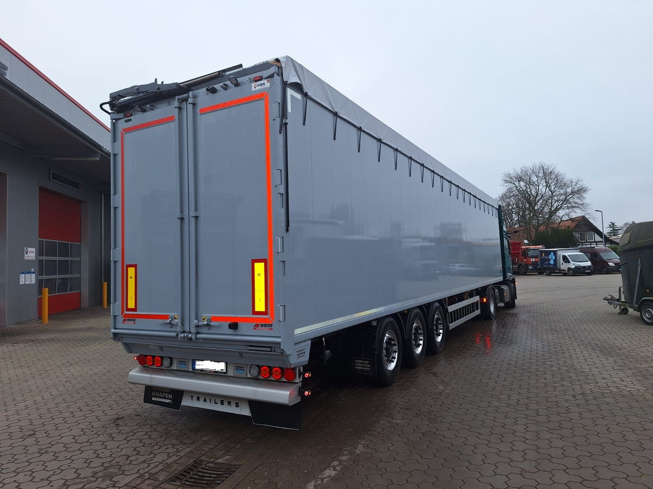 Knapen K100 A5060 ECOTOP aut. Verdeck, Agrar - Walking floor semi-trailer: picture 4 Knapen K100 A5060 ECOTOP aut. Verdeck, Agrar - Walking floor semi-trailer: picture 4