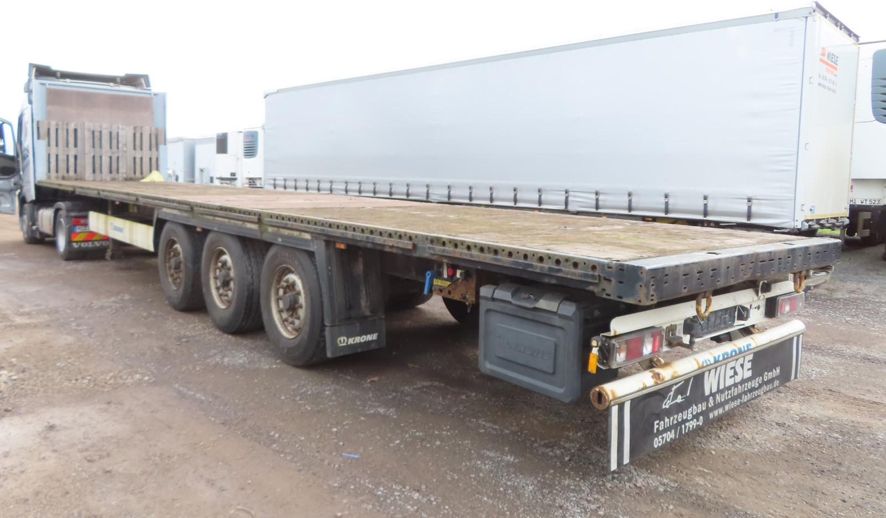 Krone Plateau - Dropside/ Flatbed semi-trailer: picture 2 Krone Plateau - Dropside/ Flatbed semi-trailer: picture 2