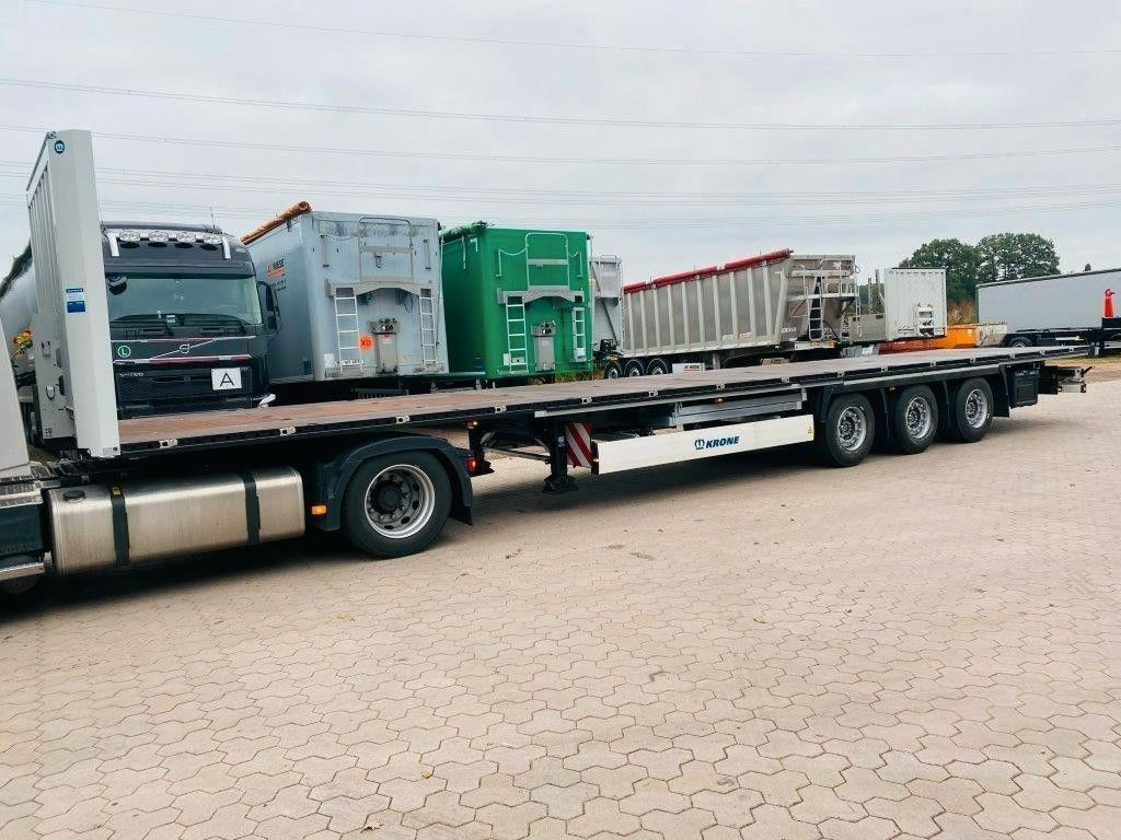 Krone Profi Liner (SDP 27) MEGA - Dropside/ Flatbed semi-trailer: picture 1 Krone Profi Liner (SDP 27) MEGA - Dropside/ Flatbed semi-trailer: picture 1