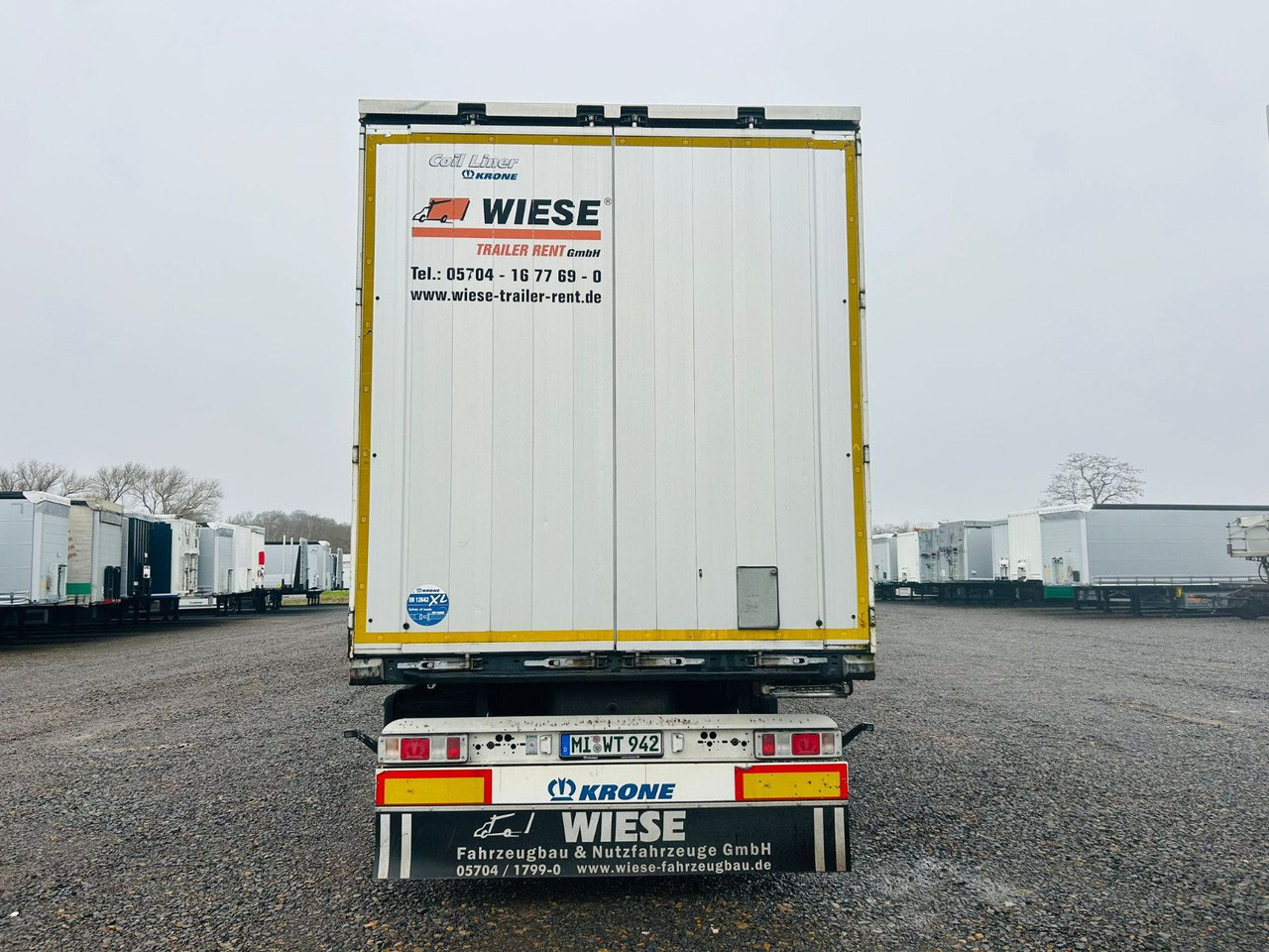 Krone SD Coil Liner Schiebeplanen Auflieger - Curtainsider semi-trailer: picture 5 Krone SD Coil Liner Schiebeplanen Auflieger - Curtainsider semi-trailer: picture 5