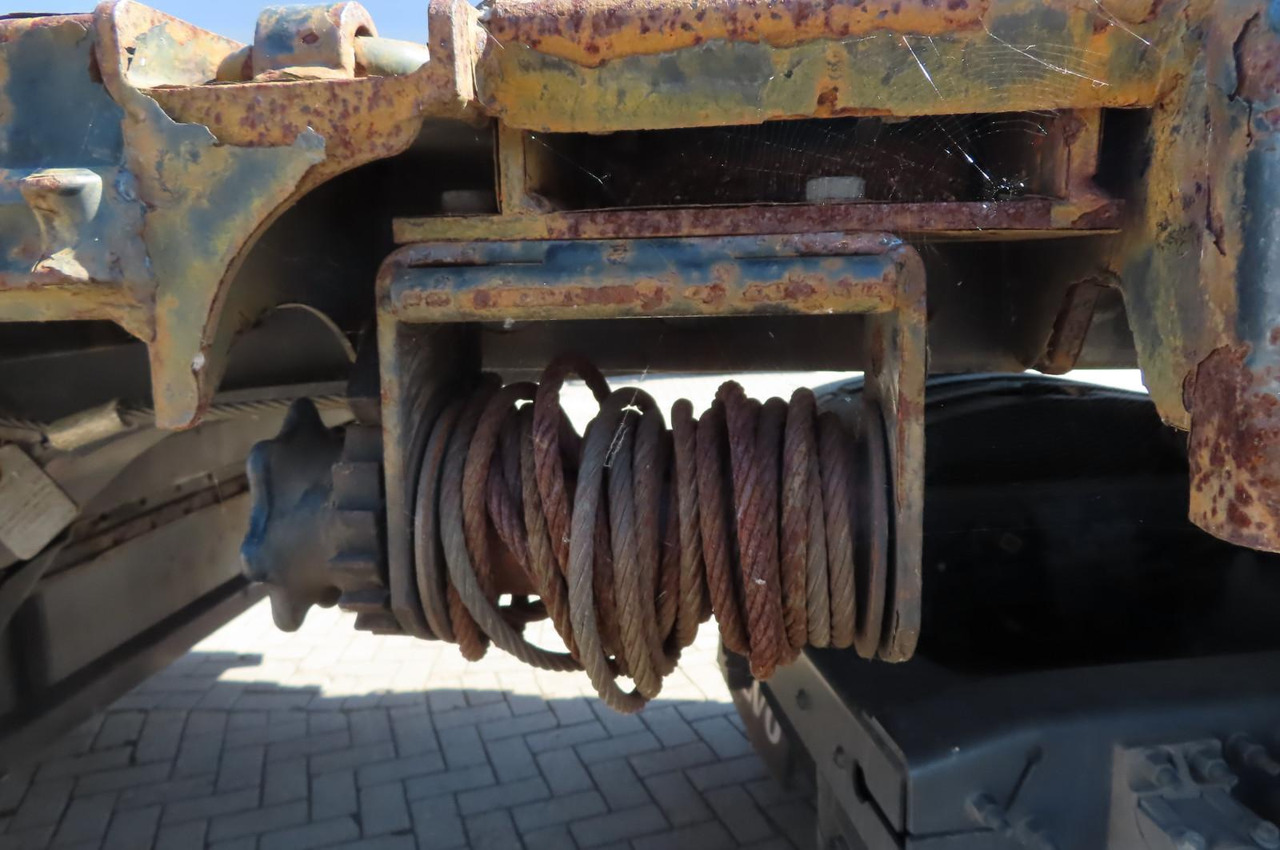 Dropside/ Flatbed semi-trailer Krone Stahlmattenauflieger: picture 8