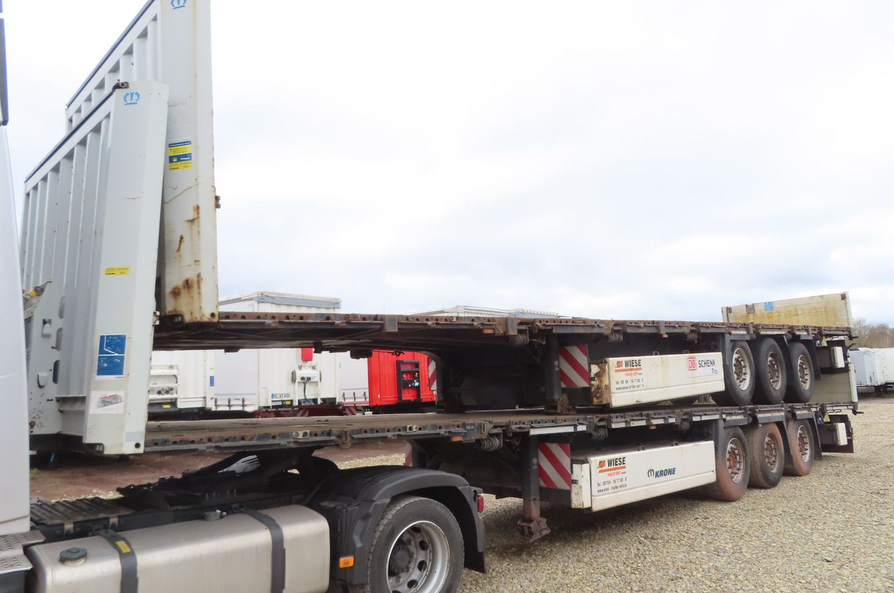 Krone Stahlmattenauflieger - Dropside/ Flatbed semi-trailer: picture 3 Krone Stahlmattenauflieger - Dropside/ Flatbed semi-trailer: picture 3