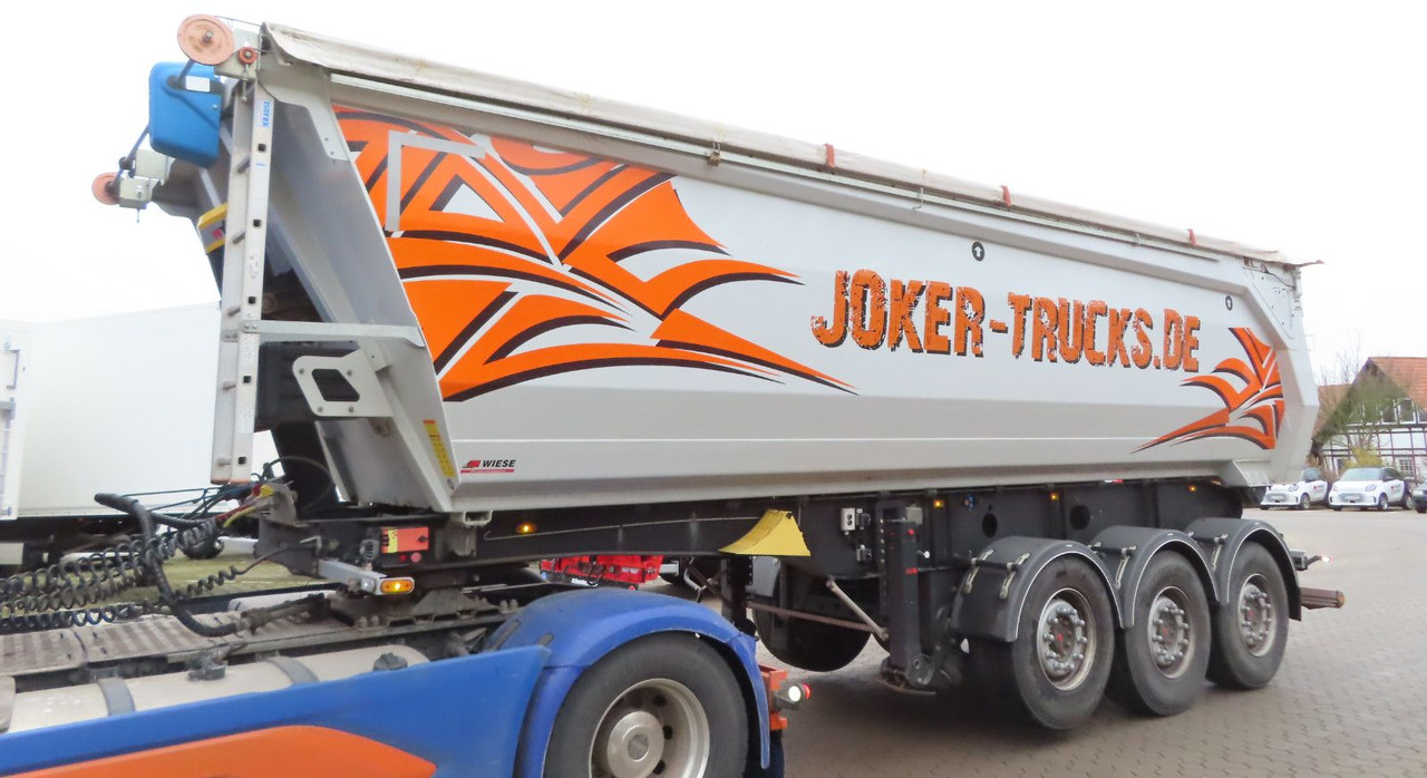 MEGA Stahlkipper - Elektrisches Verdeck - 30 m³ - Tipper semi-trailer: picture 1 MEGA Stahlkipper - Elektrisches Verdeck - 30 m³ - Tipper semi-trailer: picture 1