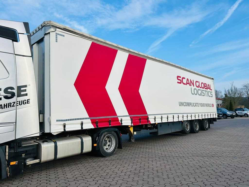 Mega Gabelstaplertransporter Ladebordwand9t - Dropside/ Flatbed semi-trailer: picture 3 Mega Gabelstaplertransporter Ladebordwand9t - Dropside/ Flatbed semi-trailer: picture 3
