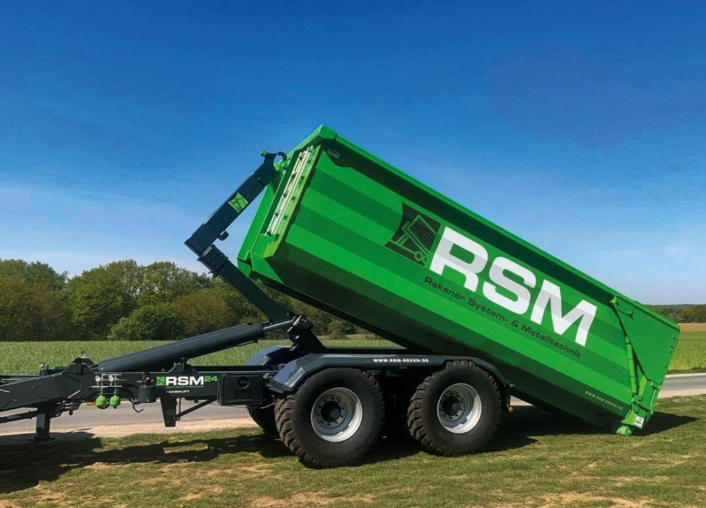 RSM 22 Abrollkipper Hakenlift Tandem - Roll-off/ Skip trailer: picture 1 RSM 22 Abrollkipper Hakenlift Tandem - Roll-off/ Skip trailer: picture 1