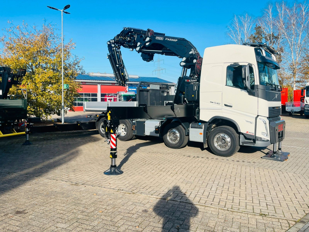 Volvo FH 540 SZM mit F1450 HXP Fly Jib + Winde - Crane truck: picture 4 Volvo FH 540 SZM mit F1450 HXP Fly Jib + Winde - Crane truck: picture 4