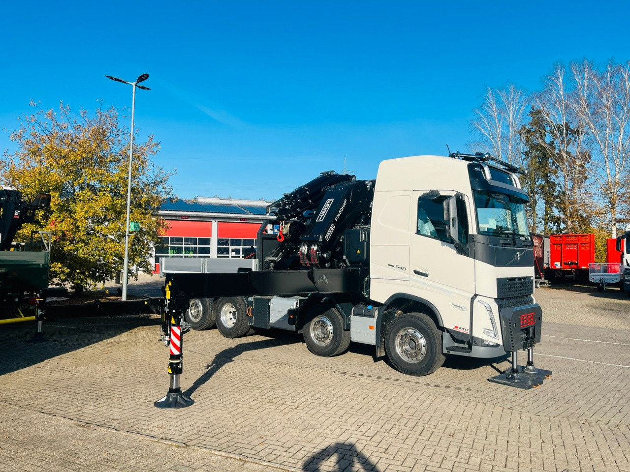 Volvo FH 540 SZM mit F1450 HXP Fly Jib + Winde - Crane truck: picture 2 Volvo FH 540 SZM mit F1450 HXP Fly Jib + Winde - Crane truck: picture 2