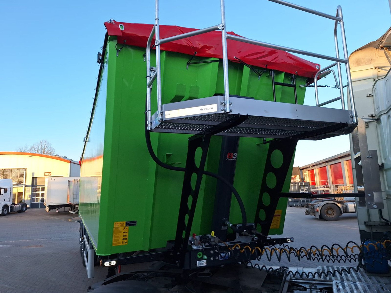 Tipper semi-trailer Wielton BULKMASTER 50m³ SOFORT VERFÜGBAR: picture 7