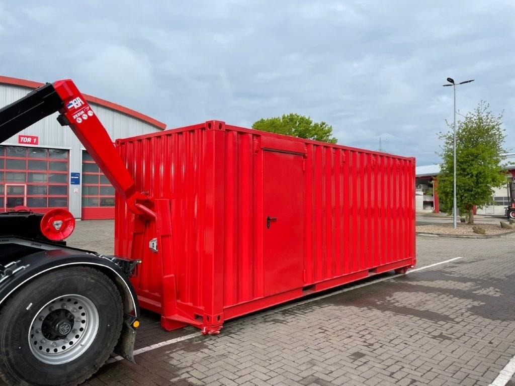 Wiese Abrollcontainer für Baustelle/Werkstatt/.. - Container transporter/ Swap body trailer: picture 1 Wiese Abrollcontainer für Baustelle/Werkstatt/.. - Container transporter/ Swap body trailer: picture 1