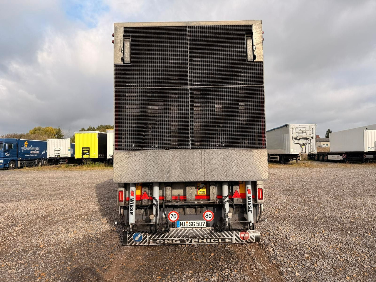 Wiese Gabelstaplertransporter Rampe Mega Lowline - Low loader semi-trailer: picture 5 Wiese Gabelstaplertransporter Rampe Mega Lowline - Low loader semi-trailer: picture 5