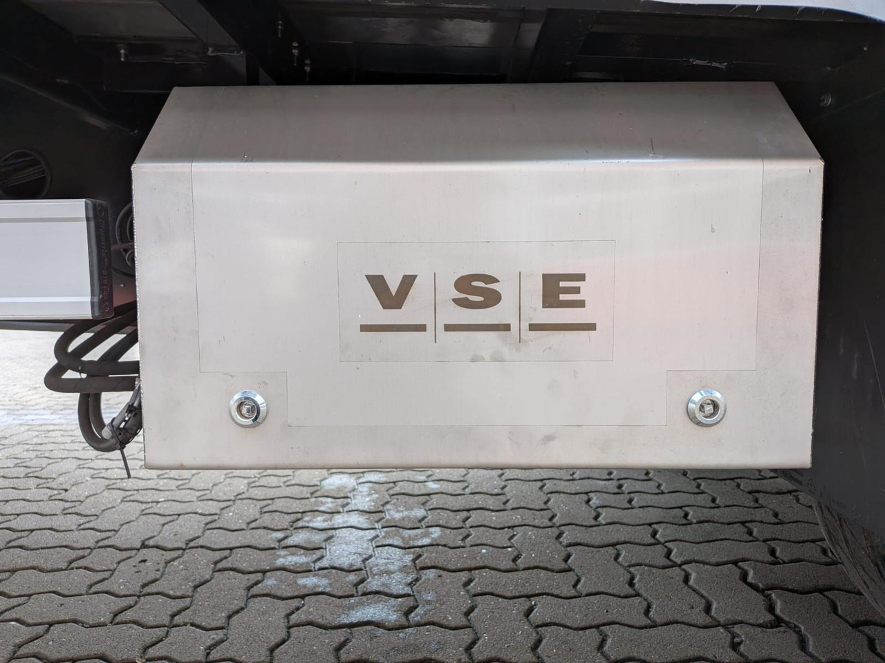 New Low loader semi-trailer Wiese Gabelstaplertransporter mit Rampe: picture 8