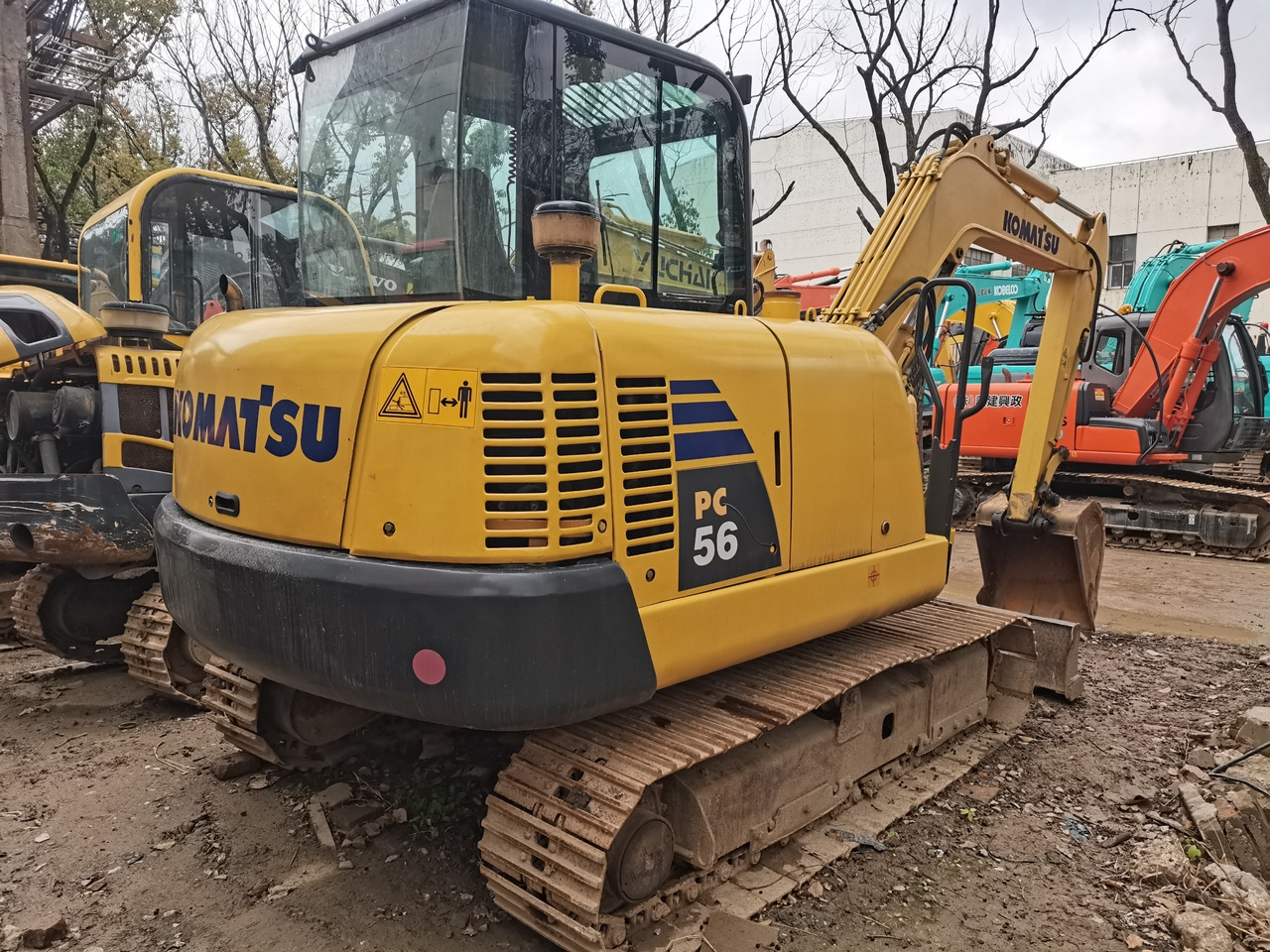 KOMATSU PC56-7-Mini excavator - Mini excavator: picture 4 KOMATSU PC56-7-Mini excavator - Mini excavator: picture 4