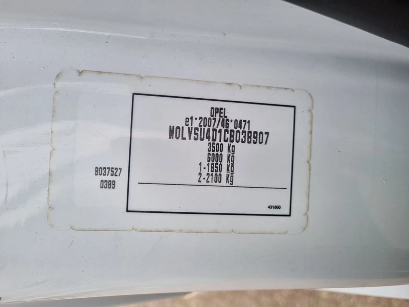 Refrigerated delivery van Opel Movano 2.3 CDTI Kuhlkoffer Thermo-King V300MAX Euro 5B: picture 8