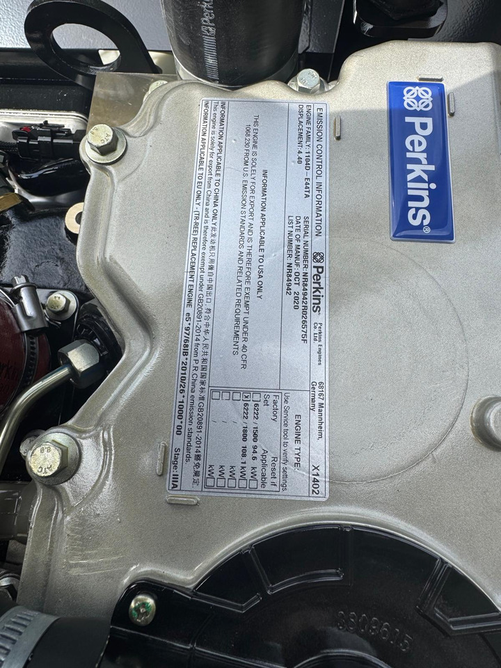 New Perkins 1104D-E44TA NR Build Generating Set with Radiator - Engine: picture 5 New Perkins 1104D-E44TA NR Build Generating Set with Radiator - Engine: picture 5