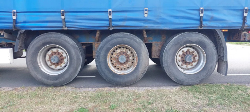 Krone 3 AXLE DRUM BRAKE CURTAIN TRAILER SDP 27 - Curtainsider semi-trailer: picture 2 Krone 3 AXLE DRUM BRAKE CURTAIN TRAILER SDP 27 - Curtainsider semi-trailer: picture 2