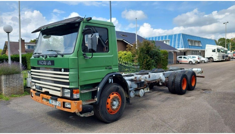Scania P92 6x2 FULL STEEL MANUAL GEARBOX - Cab chassis truck: picture 1 Scania P92 6x2 FULL STEEL MANUAL GEARBOX - Cab chassis truck: picture 1