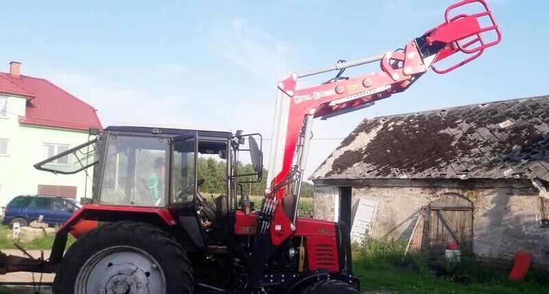 Metal-Technik Front loader/Ładowacz - Front loader for tractor for Farm tractor: picture 1 Metal-Technik Front loader/Ładowacz - Front loader for tractor for Farm tractor: picture 1