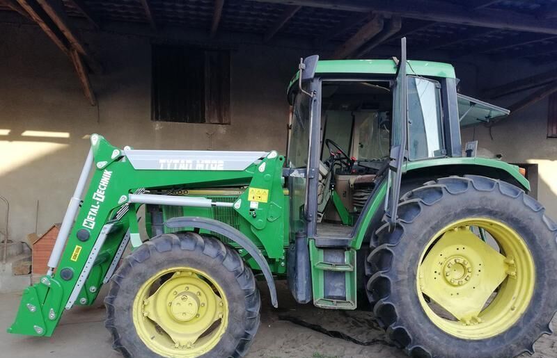 Metal-Technik Frontlader für John Deere/ Front loader/ Ładowacz TUR - Front loader for tractor for Farm tractor: picture 1 Metal-Technik Frontlader für John Deere/ Front loader/ Ładowacz TUR - Front loader for tractor for Farm tractor: picture 1