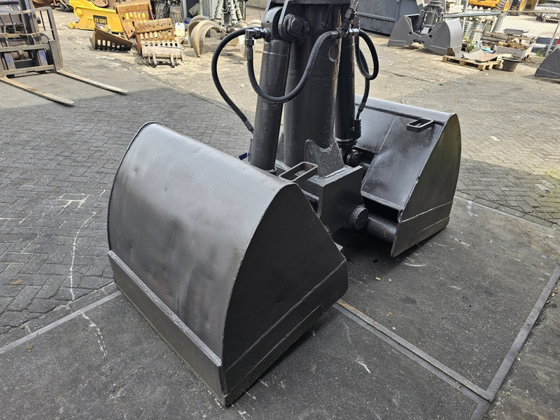 Liebherr gm 1250 liter clamshell bucket liebherr sennebogen fuchs - Clamshell bucket for Construction machinery: picture 5 Liebherr gm 1250 liter clamshell bucket liebherr sennebogen fuchs - Clamshell bucket for Construction machinery: picture 5