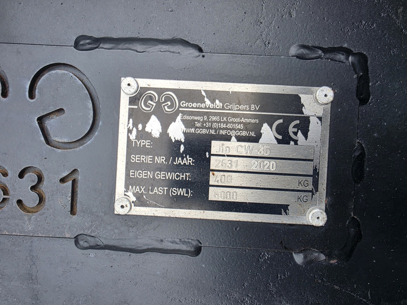 Groeneveld jip cw 30 cw30 cw 40 jip - Quick coupler for Construction machinery: picture 5 Groeneveld jip cw 30 cw30 cw 40 jip - Quick coupler for Construction machinery: picture 5