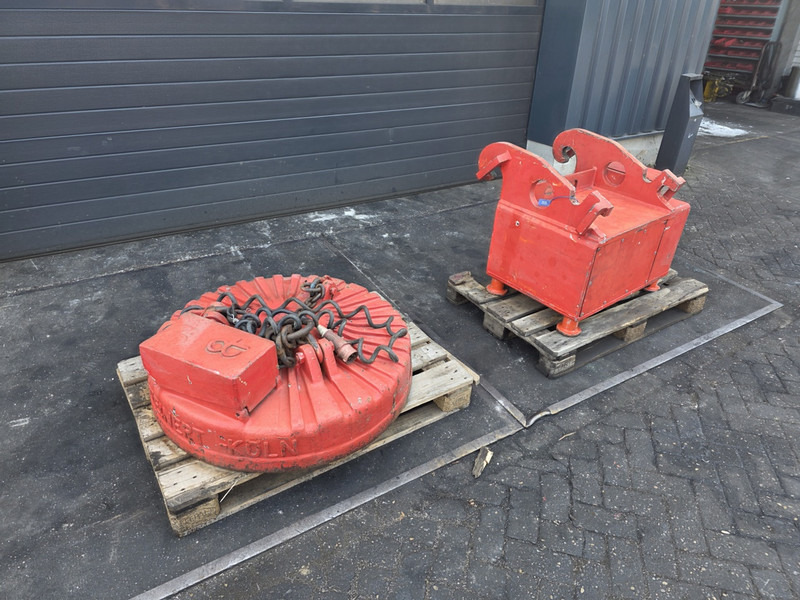 Hydraulische magneet unit steinert scrap magnet - Grapple for Construction machinery: picture 2 Hydraulische magneet unit steinert scrap magnet - Grapple for Construction machinery: picture 2