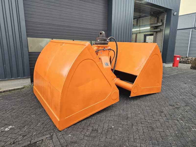 Jb clamshell 9500 liter sennebogen sennebogen liebherr lh fuchs mhl - Clamshell bucket for Construction machinery: picture 3 Jb clamshell 9500 liter sennebogen sennebogen liebherr lh fuchs mhl - Clamshell bucket for Construction machinery: picture 3