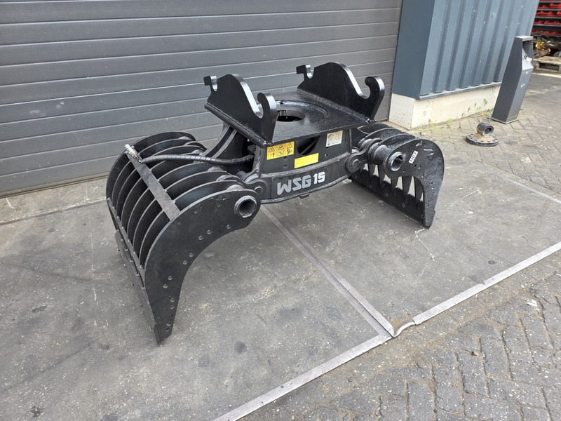 Sorteergrijper cw30 cw 40 draaikantelstuk engcon smp draaikantelstuk steelwrist beco - Grapple for Construction machinery: picture 3 Sorteergrijper cw30 cw 40 draaikantelstuk engcon smp draaikantelstuk steelwrist beco - Grapple for Construction machinery: picture 3