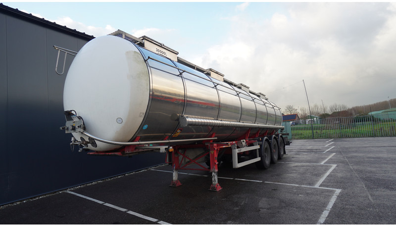 Burg Chemical tank trailer 30.000LTR - Tanker semi-trailer: picture 2 Burg Chemical tank trailer 30.000LTR - Tanker semi-trailer: picture 2