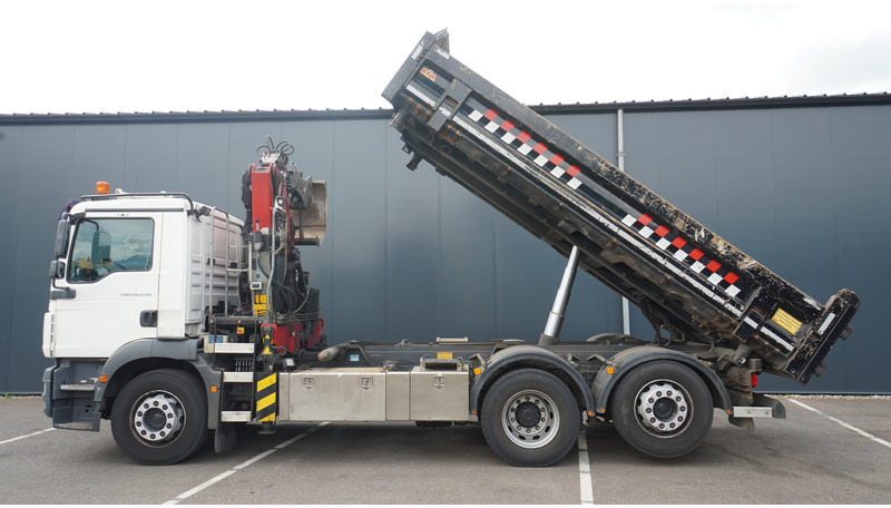 MAN TGM 26.290 TIPPER WITH HMF 1643 Z2 CRANE - Crane truck: picture 4 MAN TGM 26.290 TIPPER WITH HMF 1643 Z2 CRANE - Crane truck: picture 4