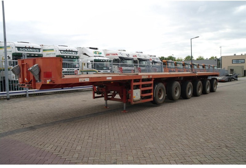 Onbekend - Dropside/ Flatbed semi-trailer: picture 1 Onbekend - Dropside/ Flatbed semi-trailer: picture 1