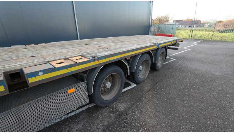 Dropside/ Flatbed semi-trailer Pacton Fatbed trailer with twistlocks: picture 10